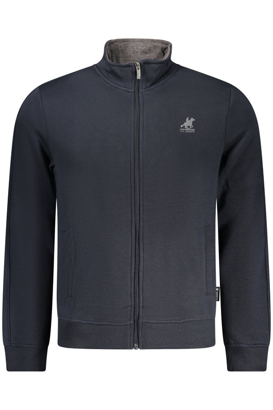 U.S. Grand Us Grand Men's Blue Zip-Up Sweatshirt