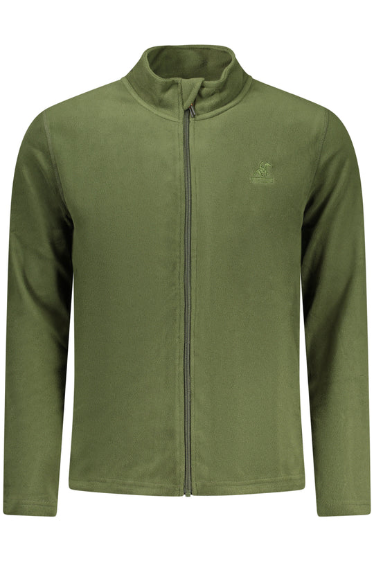 U.S. Grand Us Grand Men's Green Zip-Up Sweatshirt