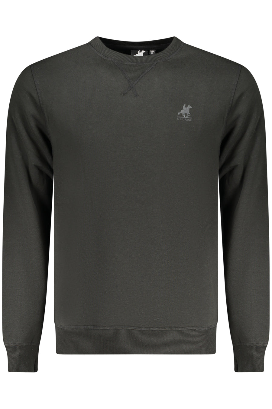 U.S. Grand Us Grand Men's Black Zip-Up Sweatshirt