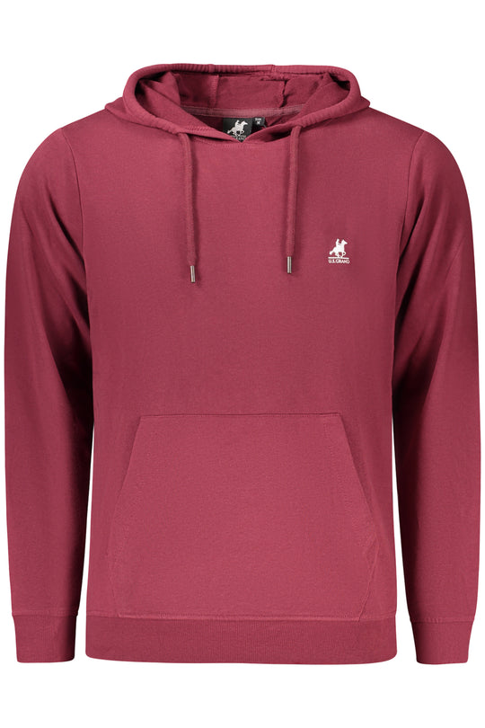 U.S. Grand Us Grand Men's Red Zip-Up Sweatshirt