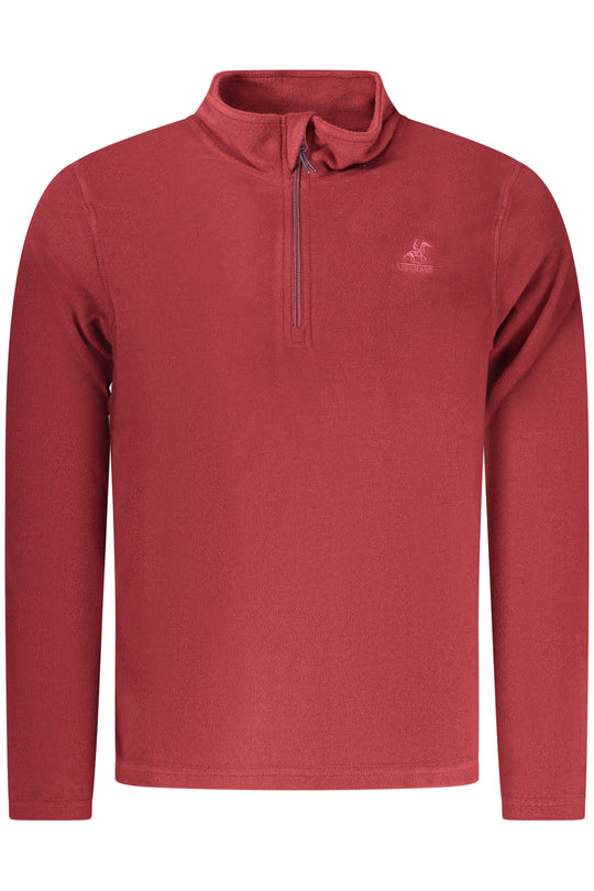 U.S. Grand Us Grand Men's Red Zip-Up Sweatshirt
