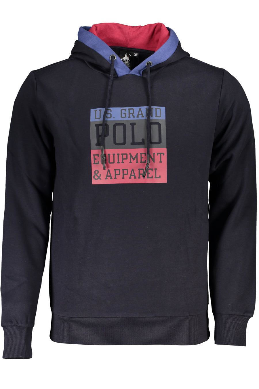 U.S. Grand Us Grand Men's Blue Zip-Up Sweatshirt