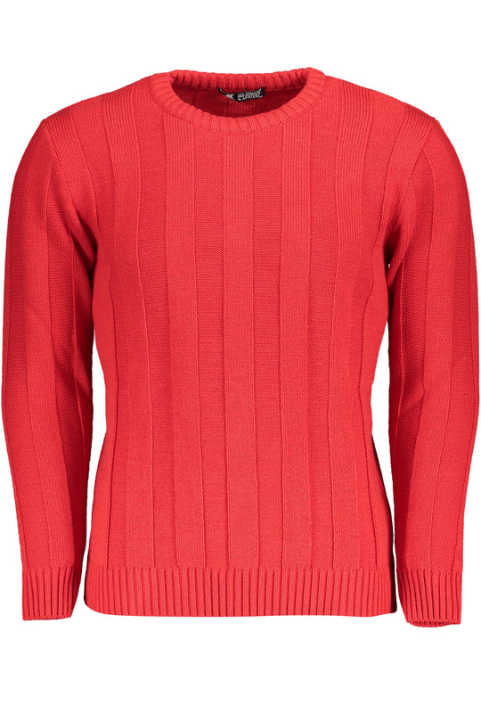 U.S. Grand Us Grand Men's Red Sweater