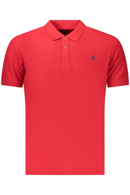 U.S. Grand Us Grand Men's Short-Sleeve Polo Shirt, Red