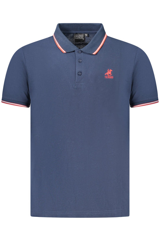 U.S. Grand Us Grand Polo Short Sleeve Men's Blue