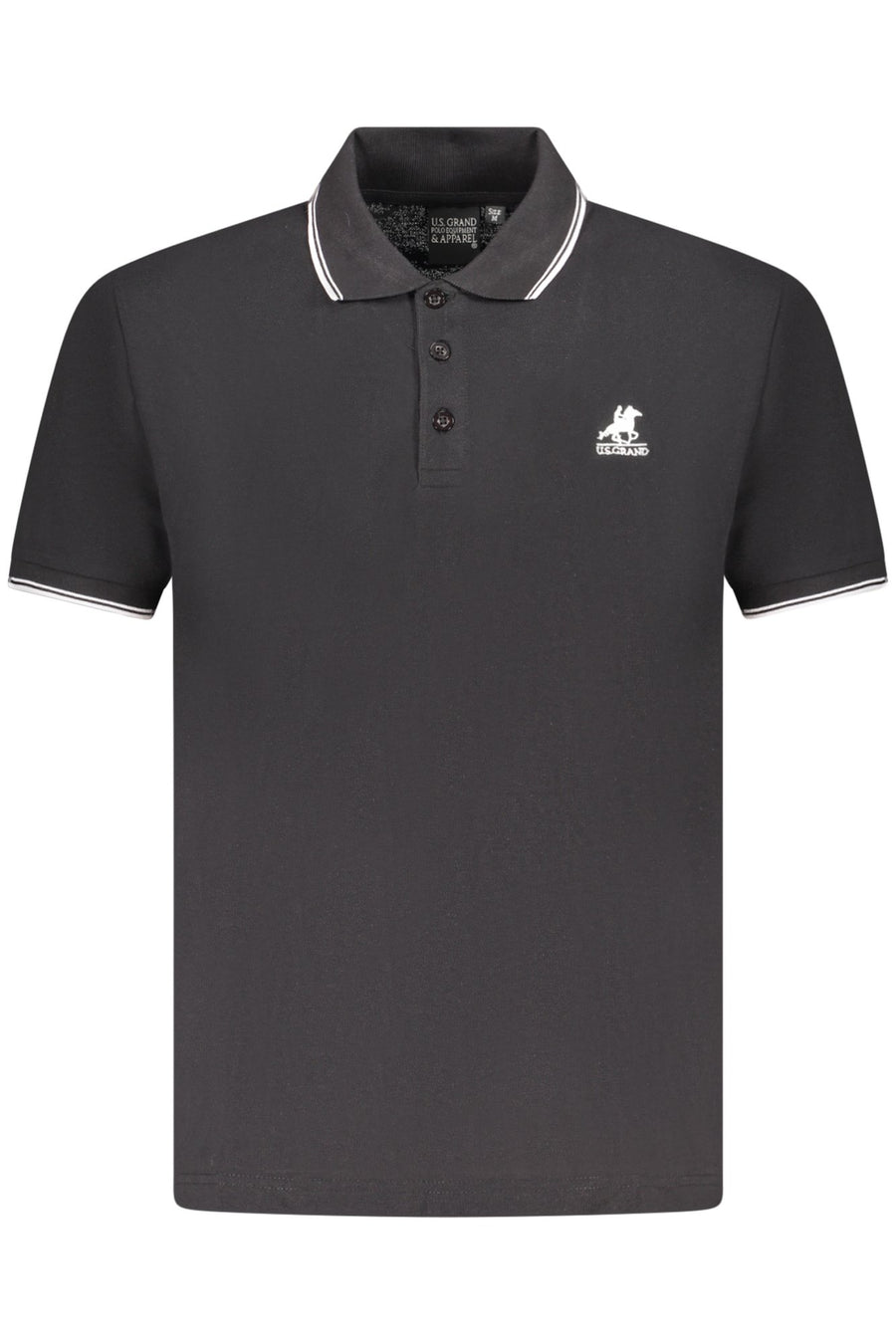 U.S. Grand Us Grand Polo Short Sleeve Men's Black