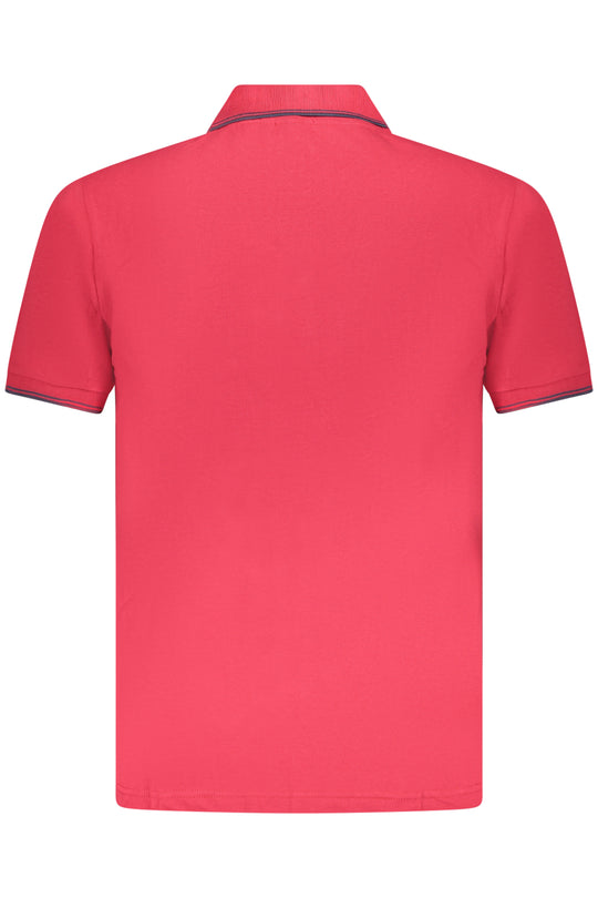 U.S. Grand Us Grand Men's Short-Sleeve Polo Shirt, Red