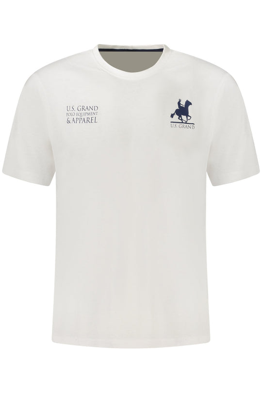 U.S. Grand Us Grand Men's Short-Sleeve T-Shirt White