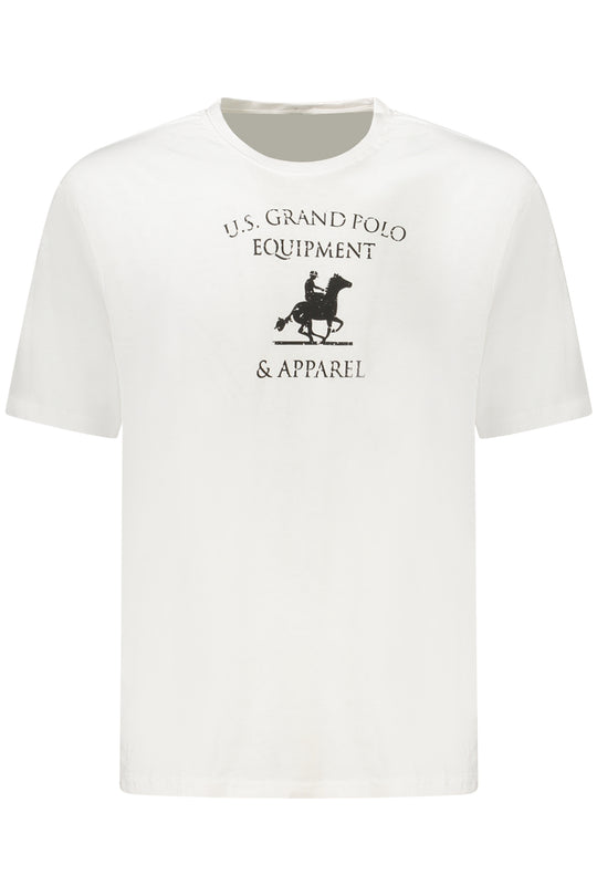 U.S. Grand Us Grand Men's Short-Sleeve T-Shirt White
