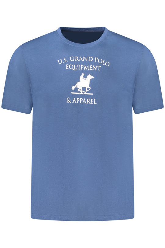 U.S. Grand Us Grand Men's Short-Sleeve T-Shirt Blue