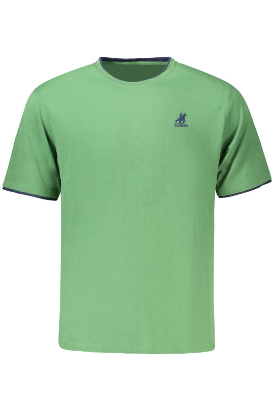 U.S. Grand Us Grand Men's Short-Sleeved Green T-Shirt
