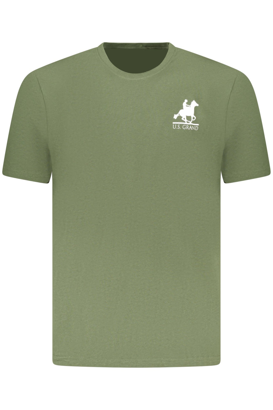 U.S. Grand Us Grand Men's Short-Sleeved Green T-Shirt