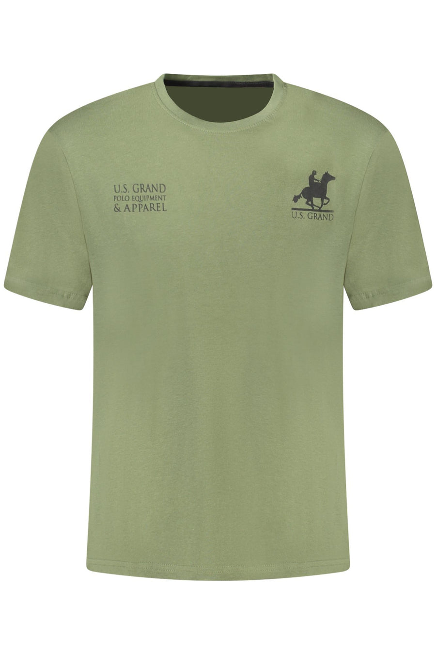 U.S. Grand Us Grand Men's Short-Sleeved Green T-Shirt