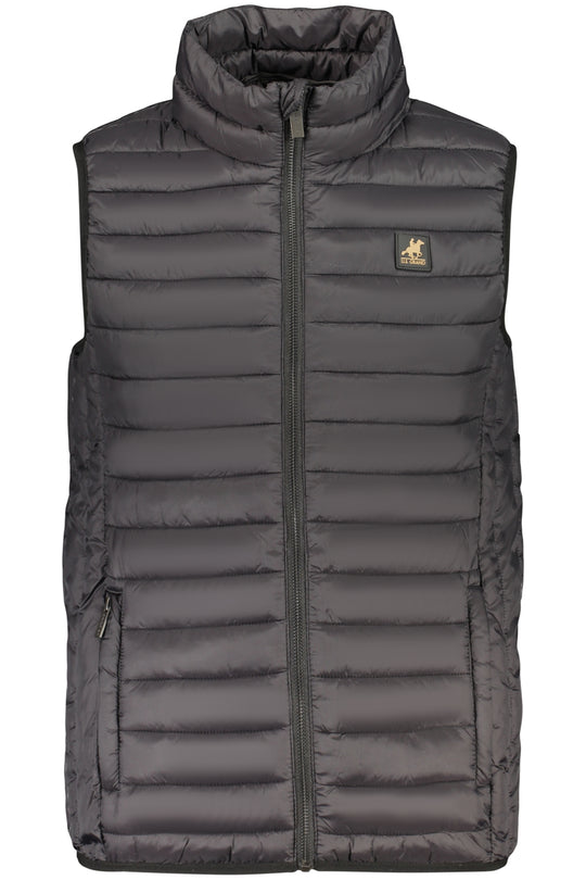 U.S. Grand Us Grand Men's Black Sleeveless Jacket