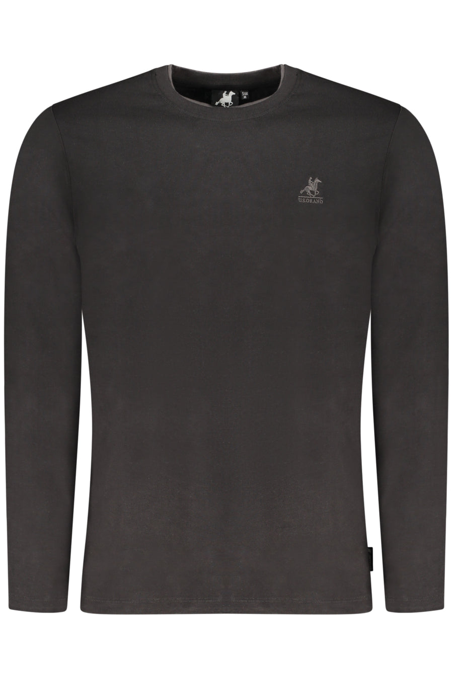 U.S. Grand Us Grand Men's Long-Sleeved Black T-Shirt
