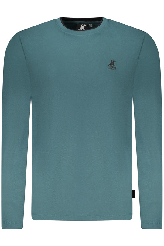 U.S. Grand Us Grand Men's Long-Sleeved Green T-Shirt