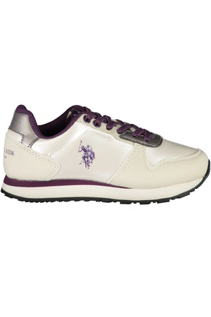 U.S. Polo Assn. White Children's Sports Shoes