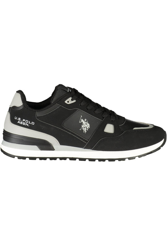 U.S. Polo Assn. Men's Black Sports Footwear