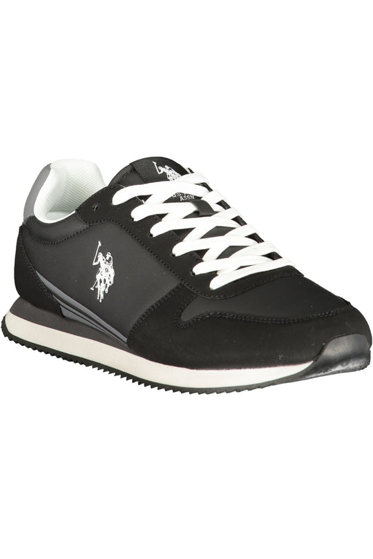 U.S. Polo Assn. Men's Black Sports Footwear
