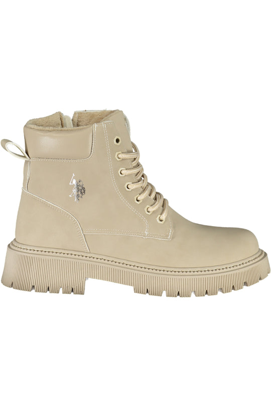 U.S. Polo Assn. Women's Beige Boots