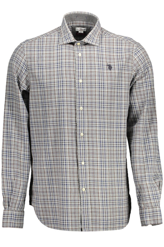 U.S. Polo Assn. Men's Long-Sleeved Shirt, Grey