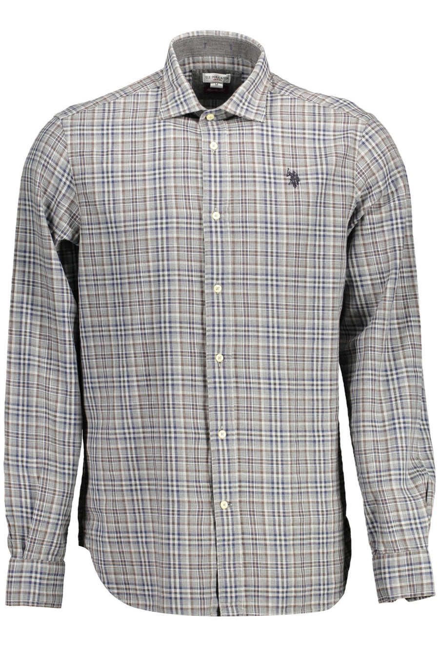 U.S. Polo Assn. Men's Long-Sleeved Shirt, Grey