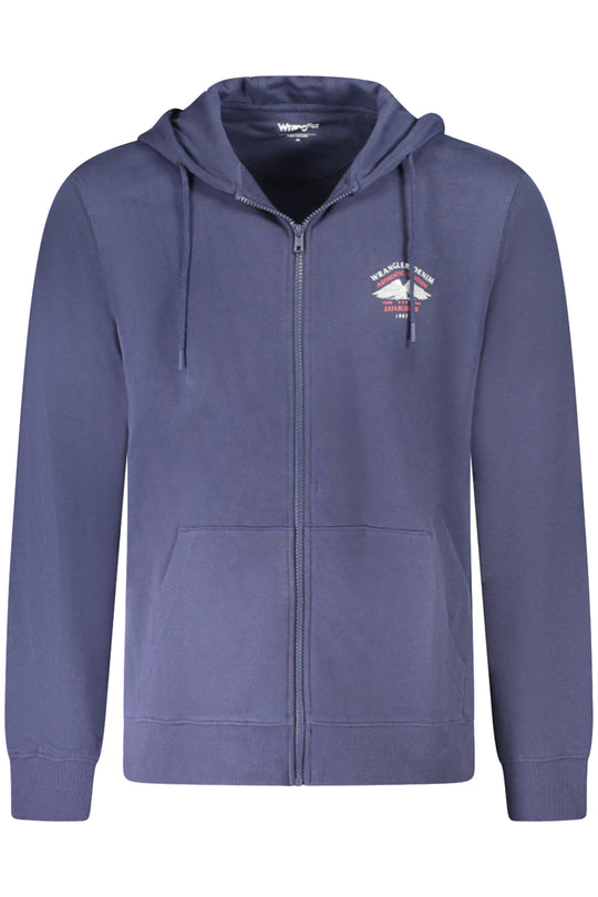 Wrangler Men's Zip-Up Sweatshirt Blue